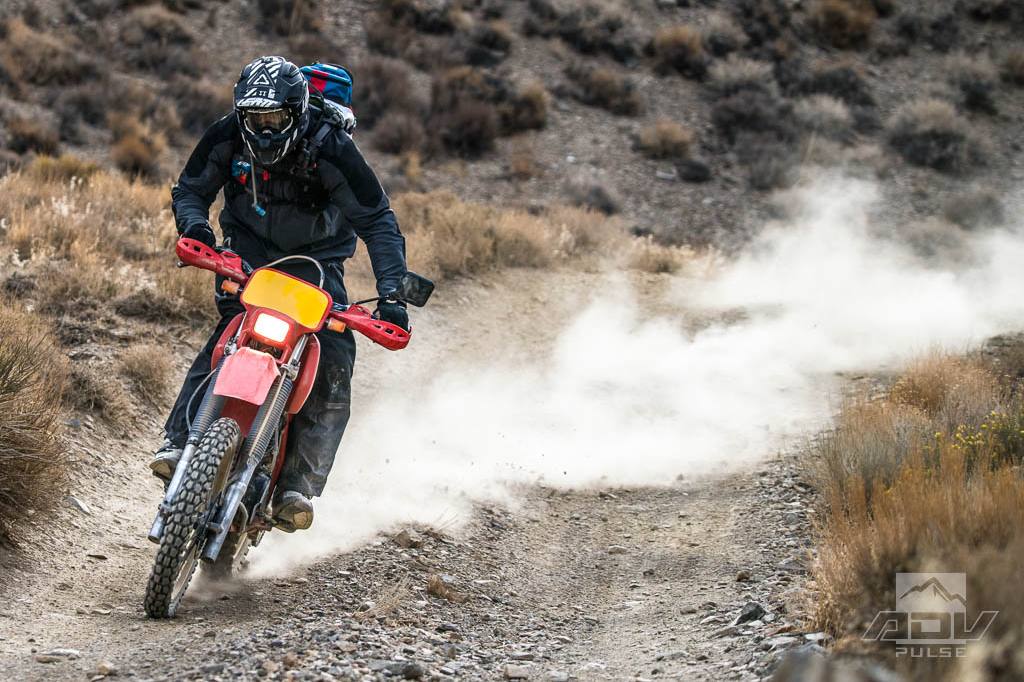 1986 Honda XR600R Riding the Eastern Sierra