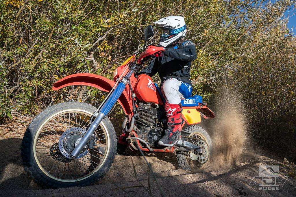 Honda XR600R at the Lone Pine 300