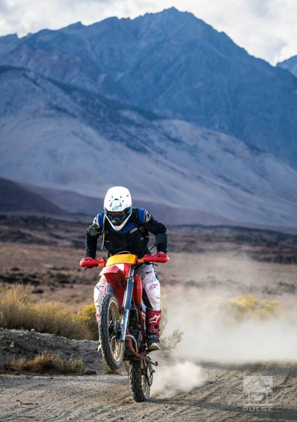 1986 Honda XR600R at the Lone Pine 300