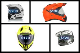 Dual Sport Helmets For $200 Or Less