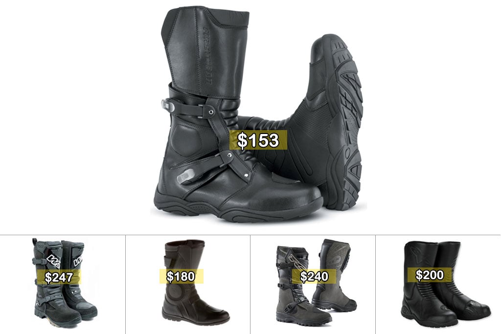 womens adventure motorcycle boots