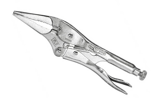 Needle Nose Vice Grip Pliers with Wire Cutter