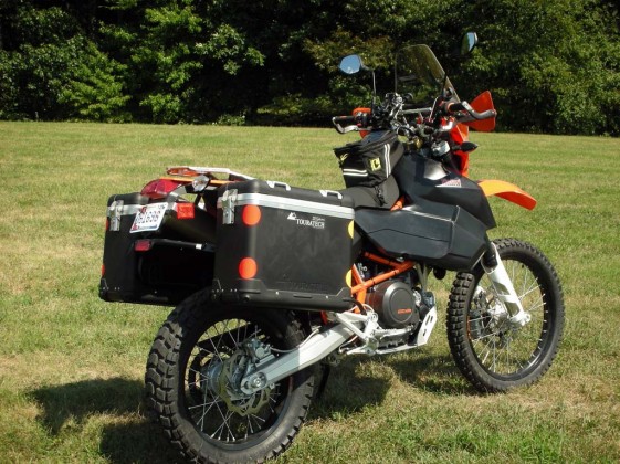 KTM 690 Adventure Bike