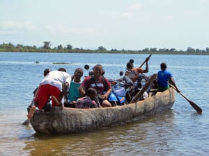 Madagascar boatman pirogues