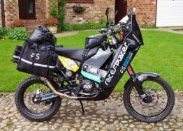 Lyndon Poskitt KTM 690 Rally Adventure Bike Basil