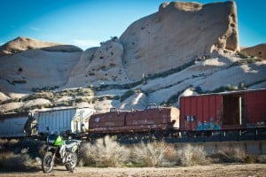 Mormon Rocks KLR 650 Suspension Test