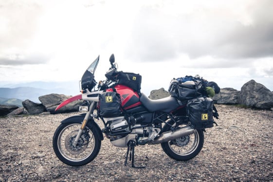 pack light for long-distance motorcycle trips