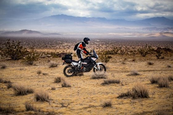 Riding in the Mojave Preserve