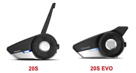 Sena 20S EVO bluetooth motorcycle commmunication intercom