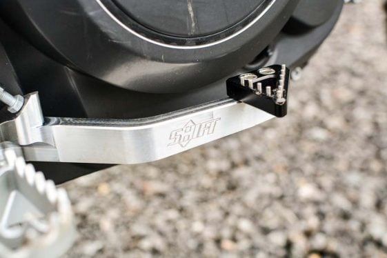 KTM 690 Enduro Bike Build Brake Lever