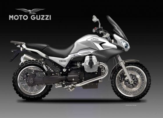 Adventure Motorcycle Moto Guzzi Concept by Oberdan Bezzi