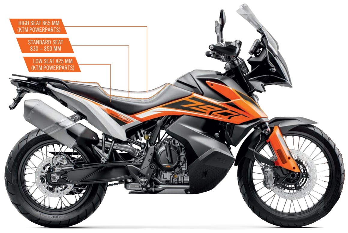 Extensions De Rétroviseurs Pour KTM 790 Adventure/R 2019-2022 - Alliage Aluminium, élargit Le Champ De Vision