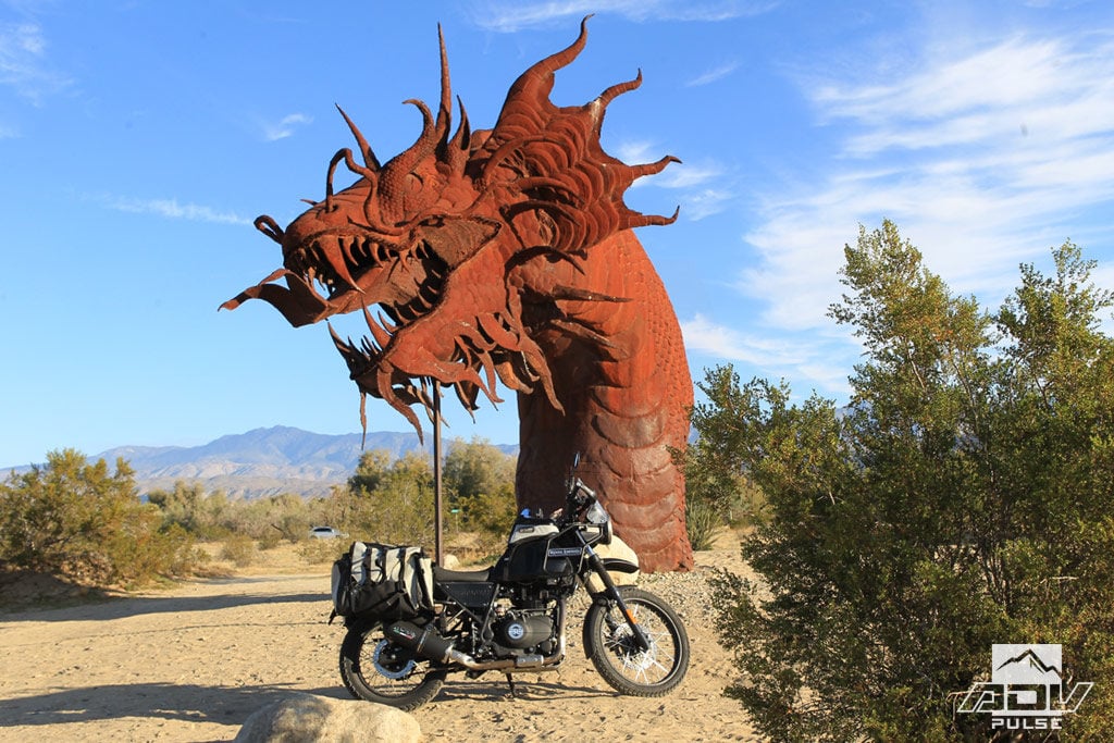 Famous Southern California Serpent Sculpture by Ricardo Breceda.