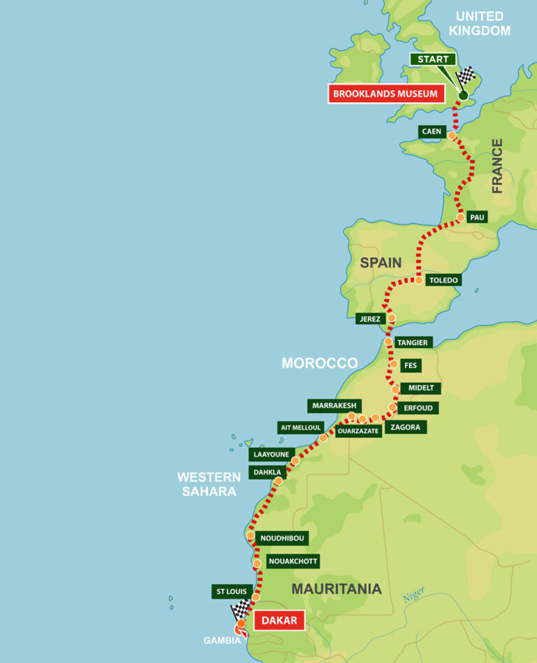 New Rally For Classic Adventure Bikes Taking On Route to Dakar ADV Pulse