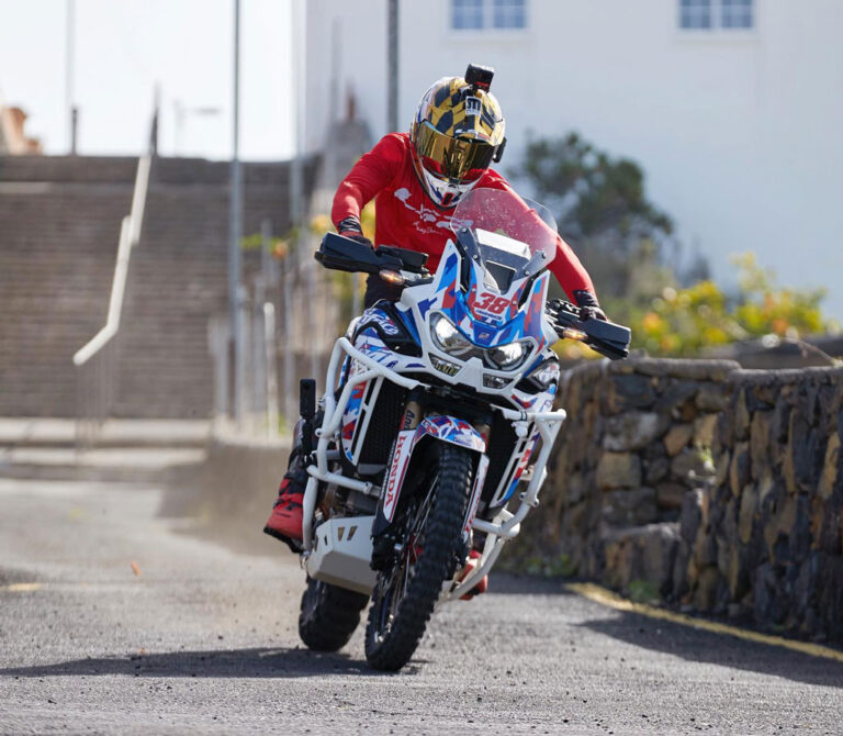 Enduro Pro Puts Africa Twin To Work In Ken Block-Inspired Video - ADV Pulse
