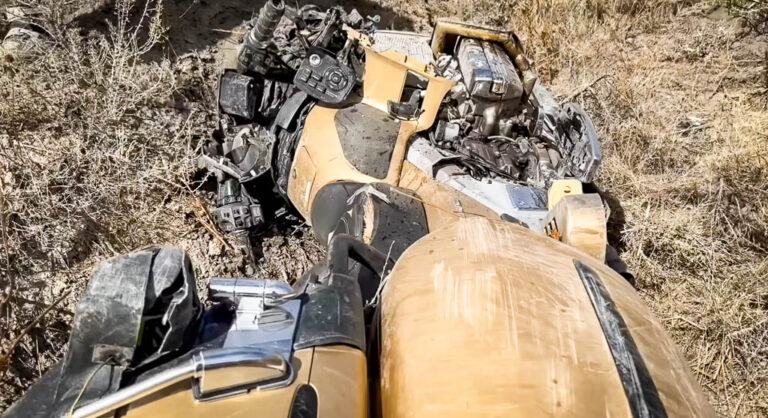 Watch: Gold Wing Vs Pro Hillclimb Bike In Duel To The Death - ADV Pulse
