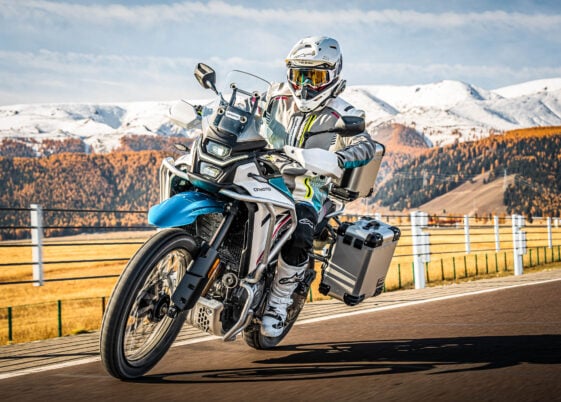 All-New CFMoto 450MT Adventure Bike Announced At EICMA - ADV Pulse