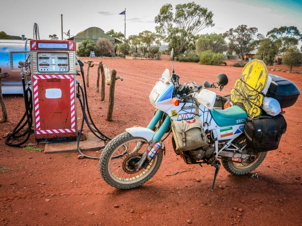 Honda NX250 World Travel Adventure Bike
