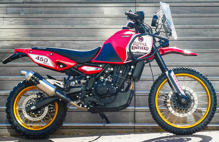 Meet Dust Trail, A Rally-Inspired Build For The New Himalayan 450 - ADV ...