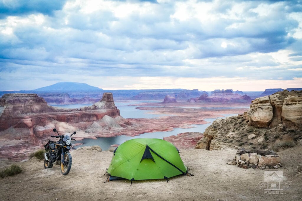 Camping at Alstrom Point