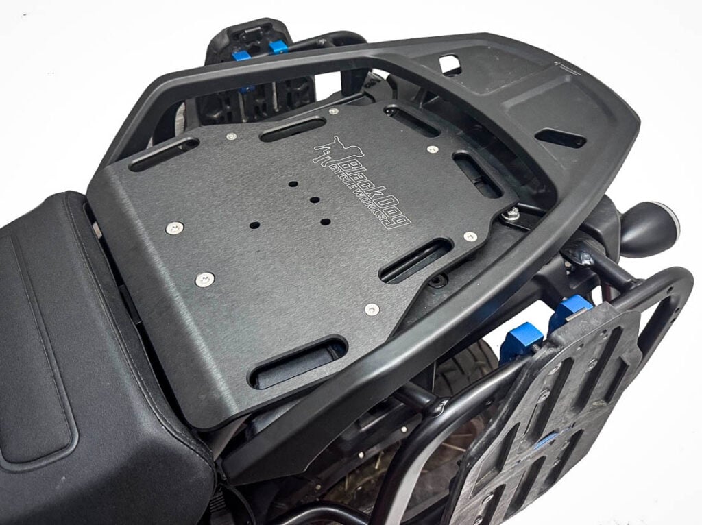 BDCW Rack Pan America adventure motorcycle