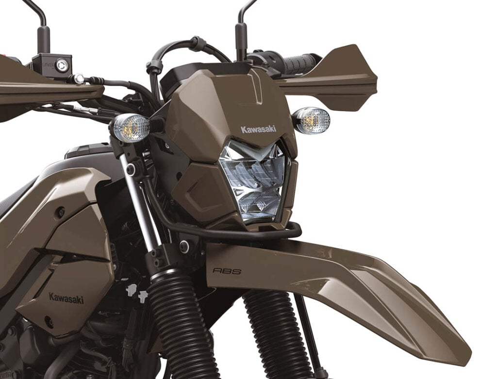 2026 KLX 230 Sherpa S and KLX230 DF Dual Sport motorcycles
