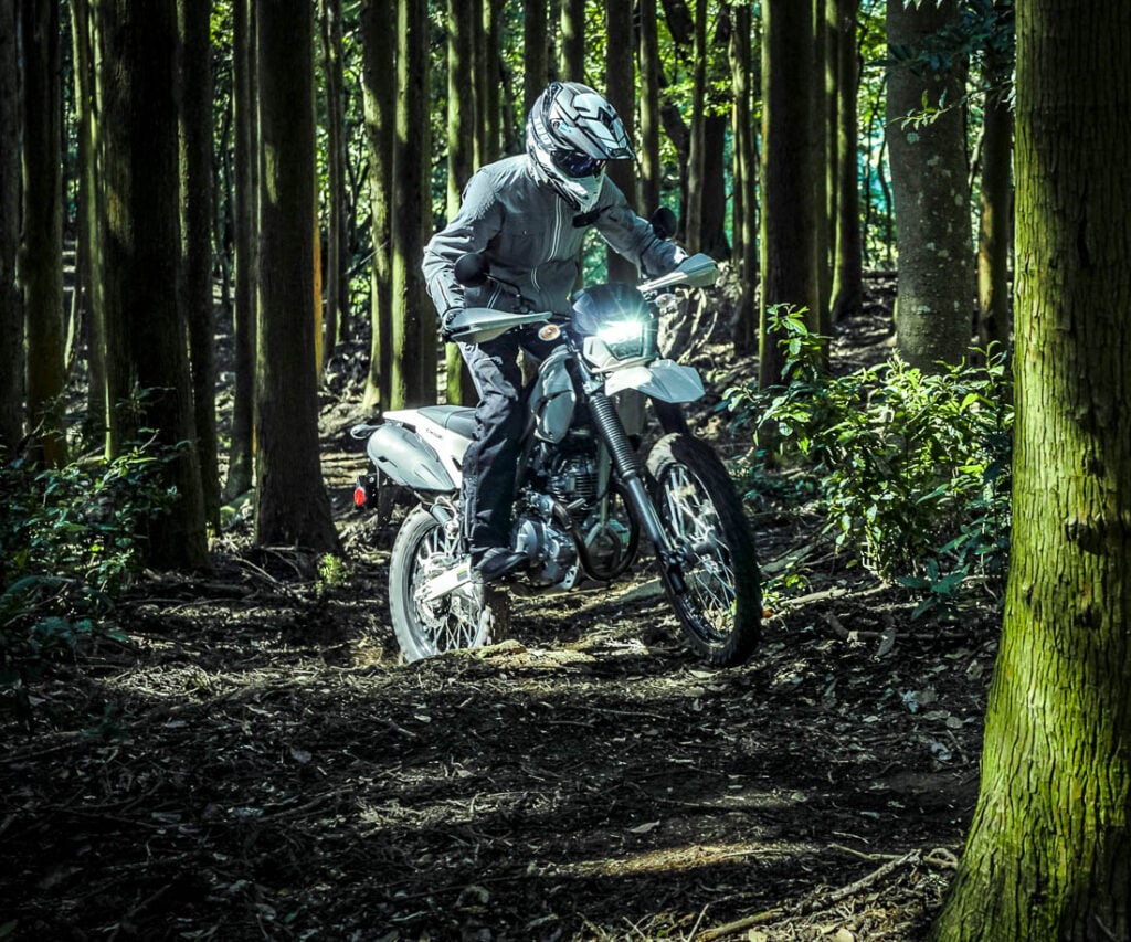 2026 KLX 230 Sherpa S and KLX230 DF Dual Sport motorcycles
