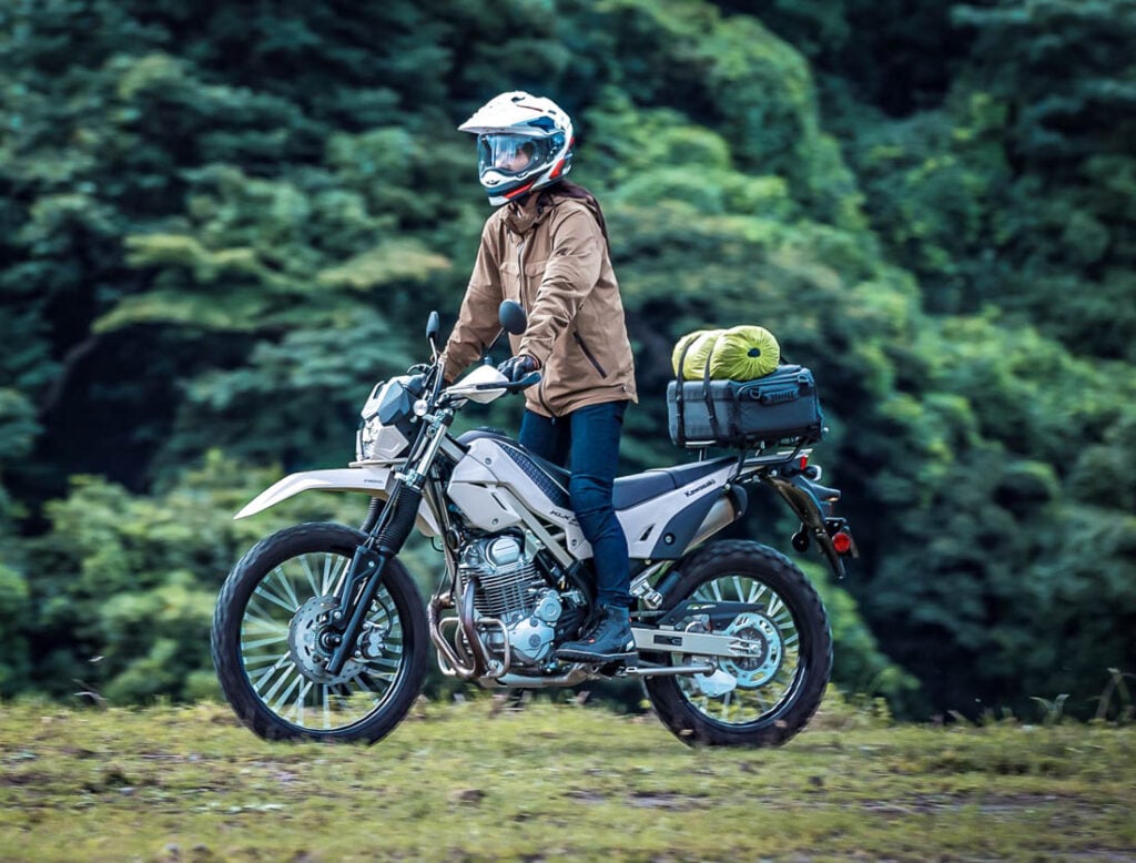 2026 KLX 230 Sherpa S and KLX230 DF Dual Sport motorcycles