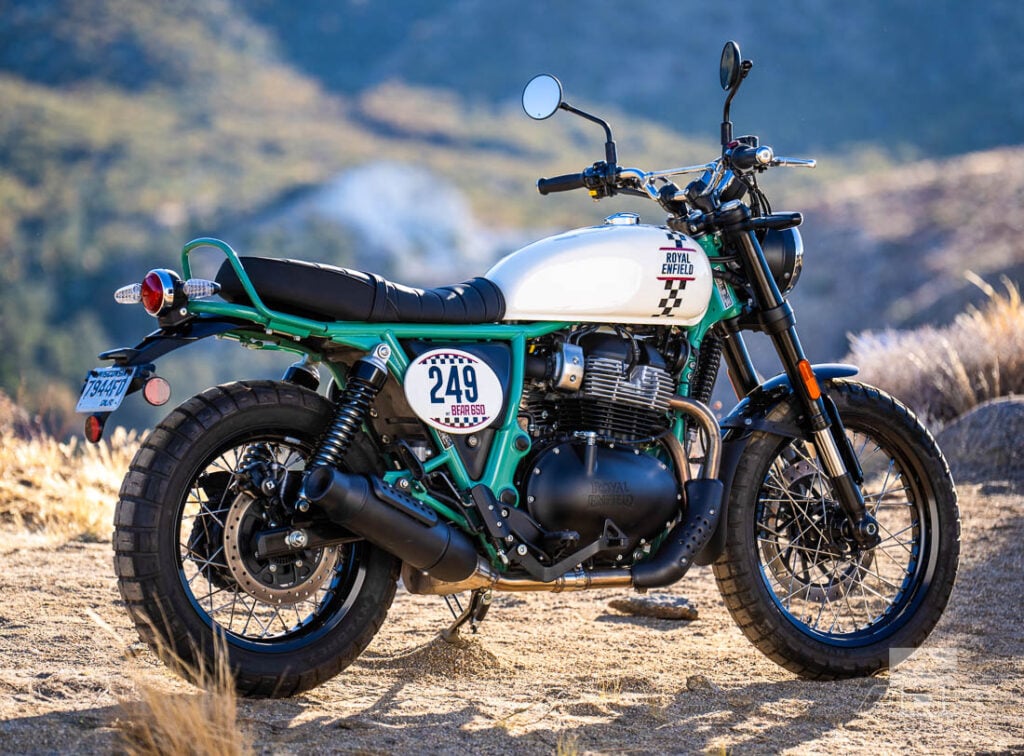 Eddie Mulder's #249 Royal Enfield Bear 650 Tribute Bike