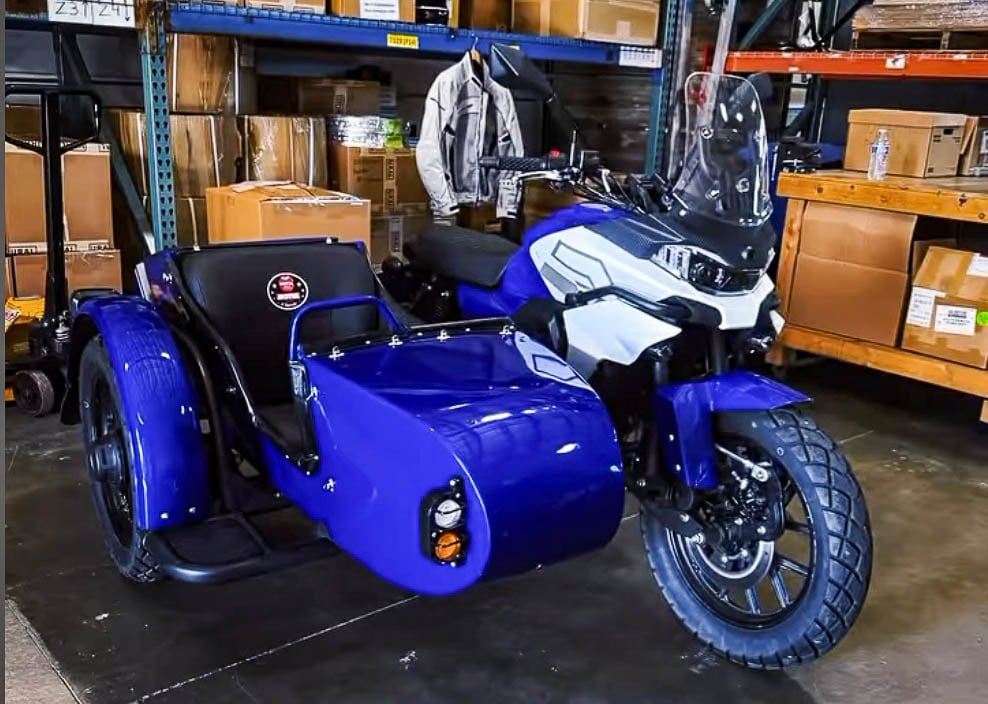 Ural Neo 500 sidecar motorcycle