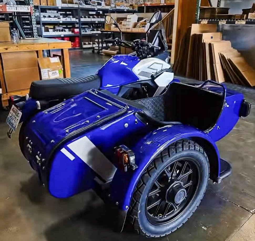 Ural Neo 500 sidecar motorcycle