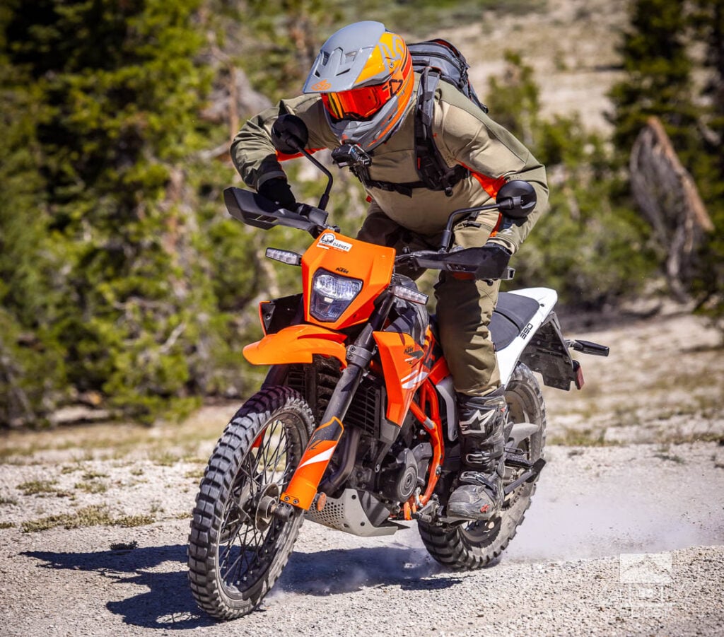 2025 KTM 390 Enduro R off-road test