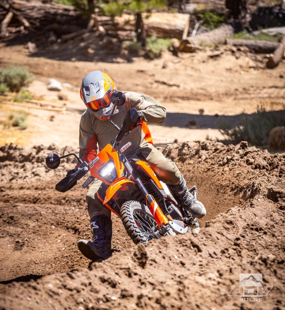2025 KTM 390 Enduro R motocross track