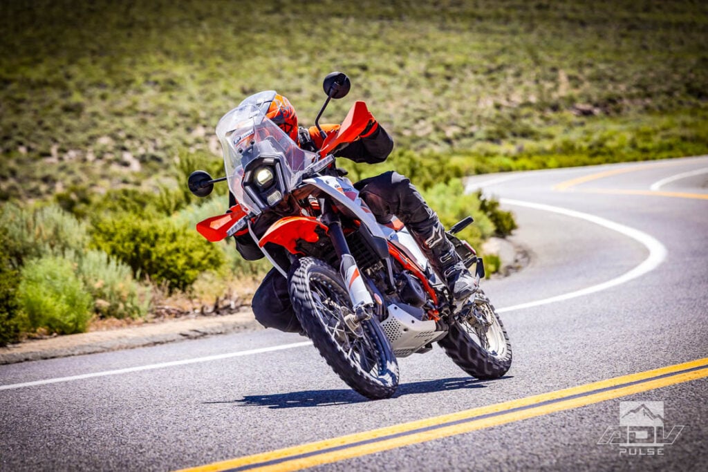 KTM 390 Adventure R Street Test
