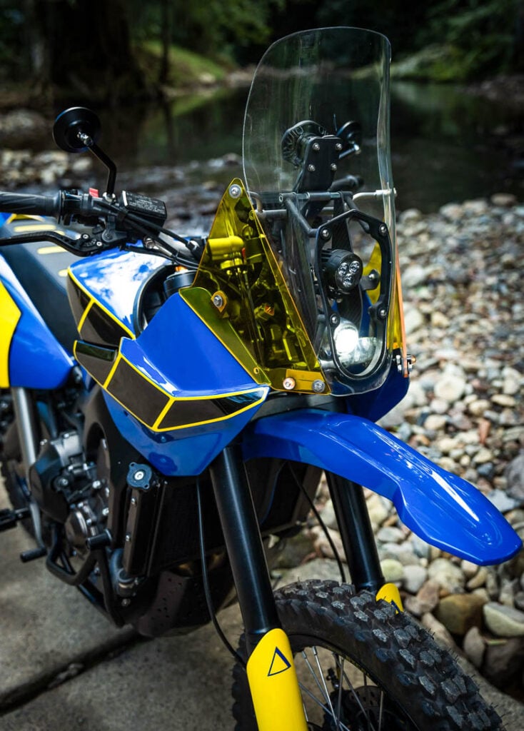 Tenere 900 MT-09 rally raid adventure motorcycle