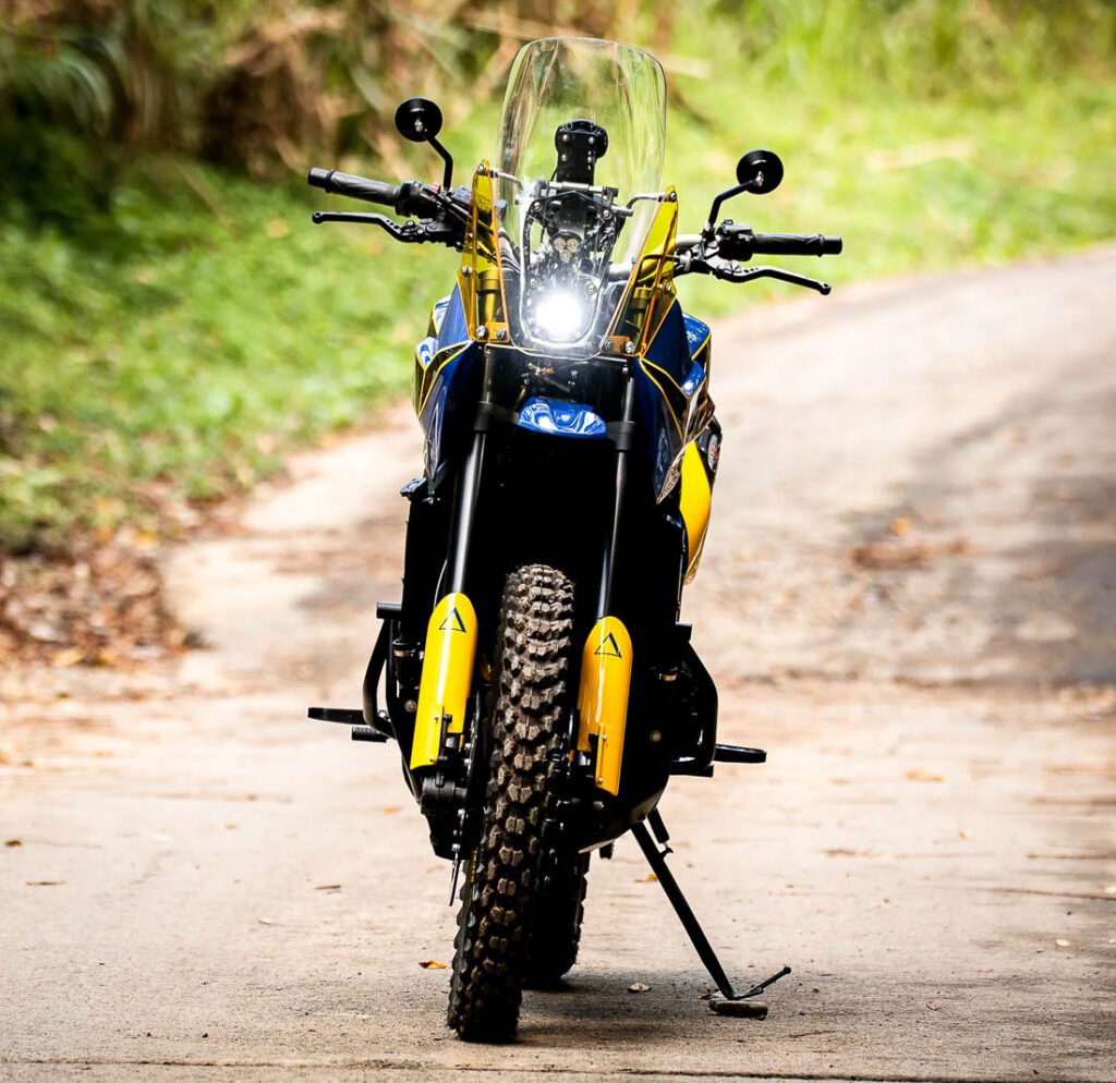 Tenere 900 MT-09 rally raid adventure motorcycle