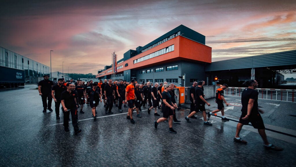KTM restarts full production in Austria