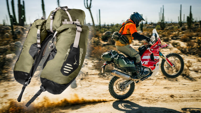 Long Rider Rackless Motorcycle Mosko Debuts Alpine 60L, Its Lightest Multi-Day Rackless System Yet ...