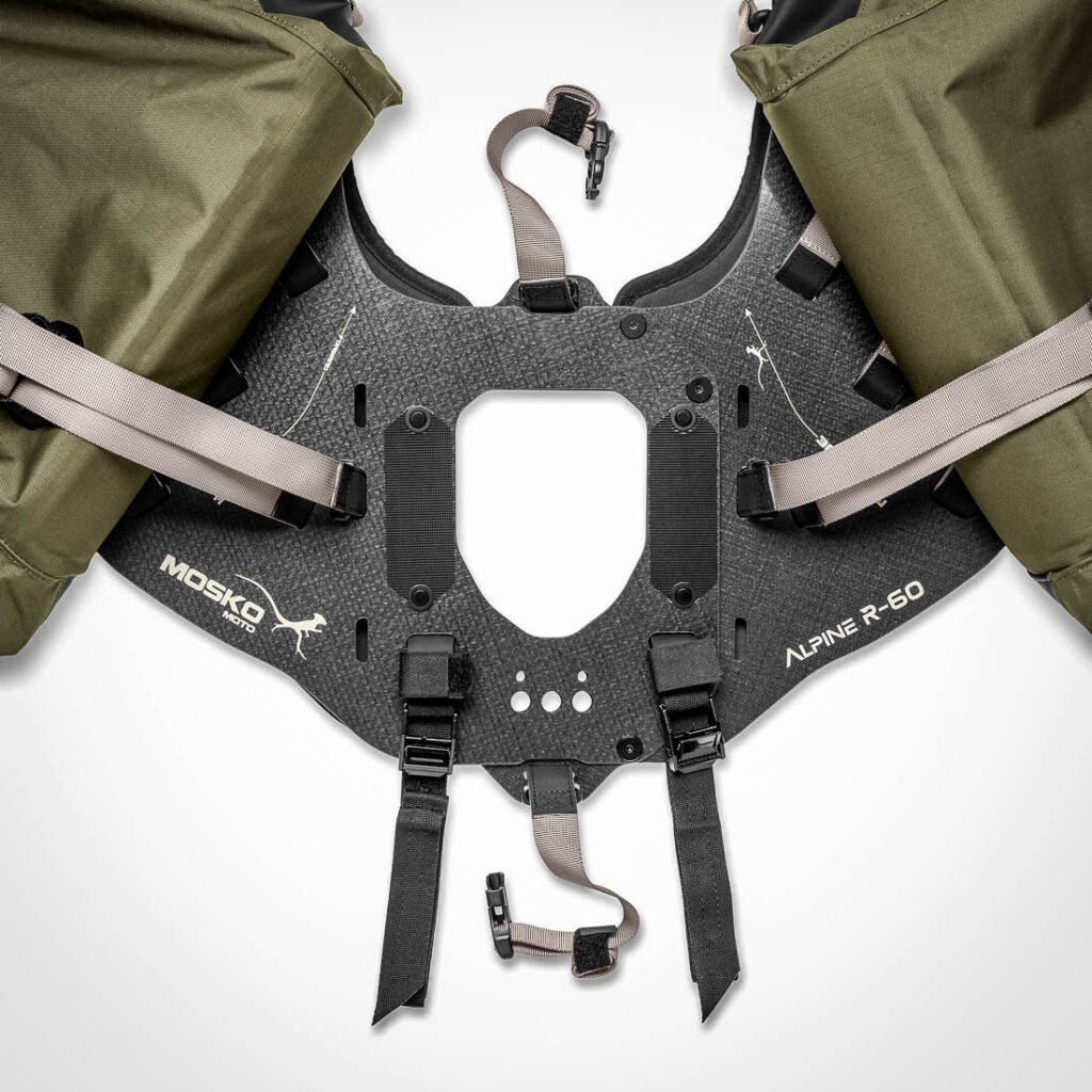 Mosko Moto Alpine 60L soft luggage system