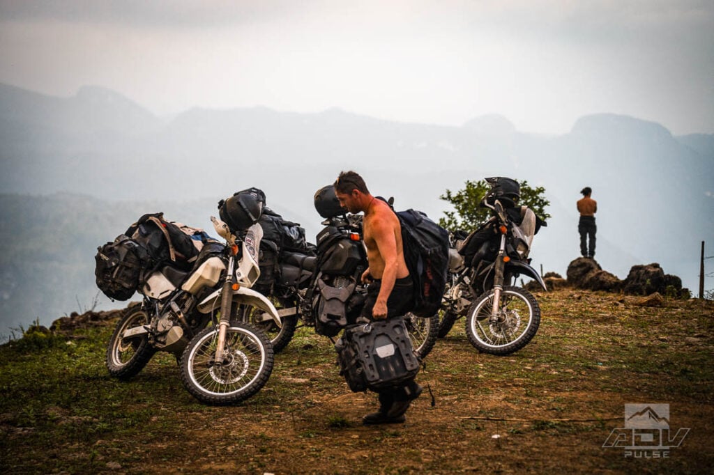From California to Argentina on Suzuki DR650 adventure motorcycles