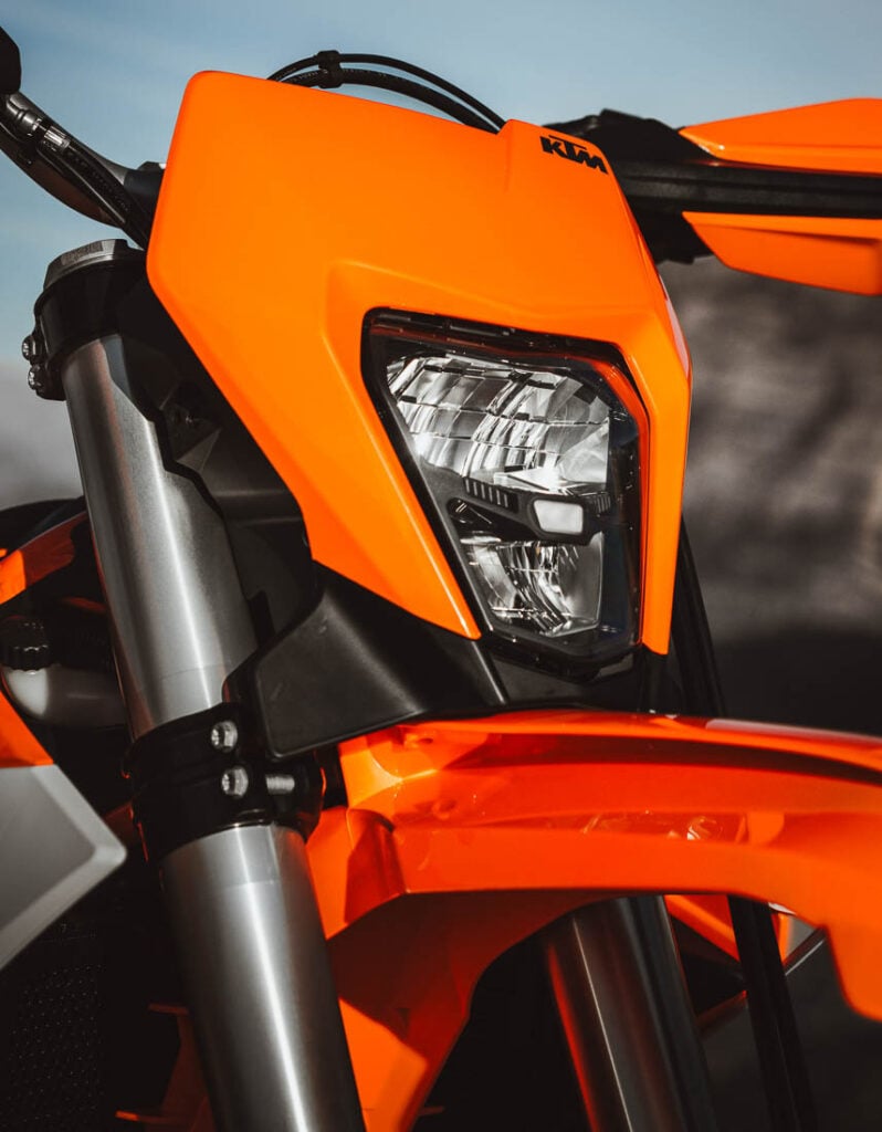 2026 KTM 690 Enduro R LED headlight