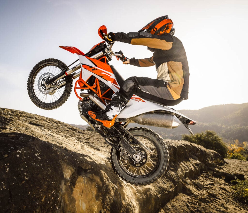Traction control on 2026 KTM 690 Enduro R
