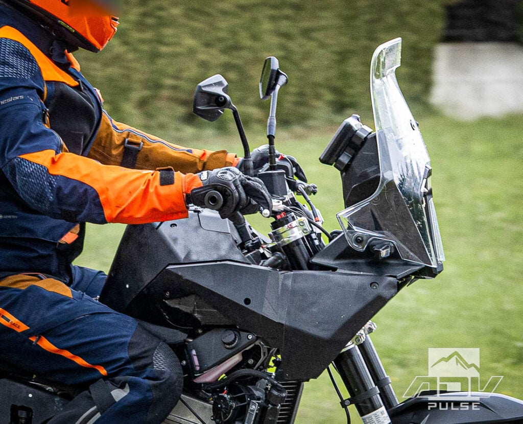 Mystery KTM mid-sized adventure bike spied testing