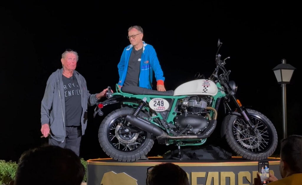 Eddie Mulder's #249 Tribute Bike - Royal Enfield Bear 650