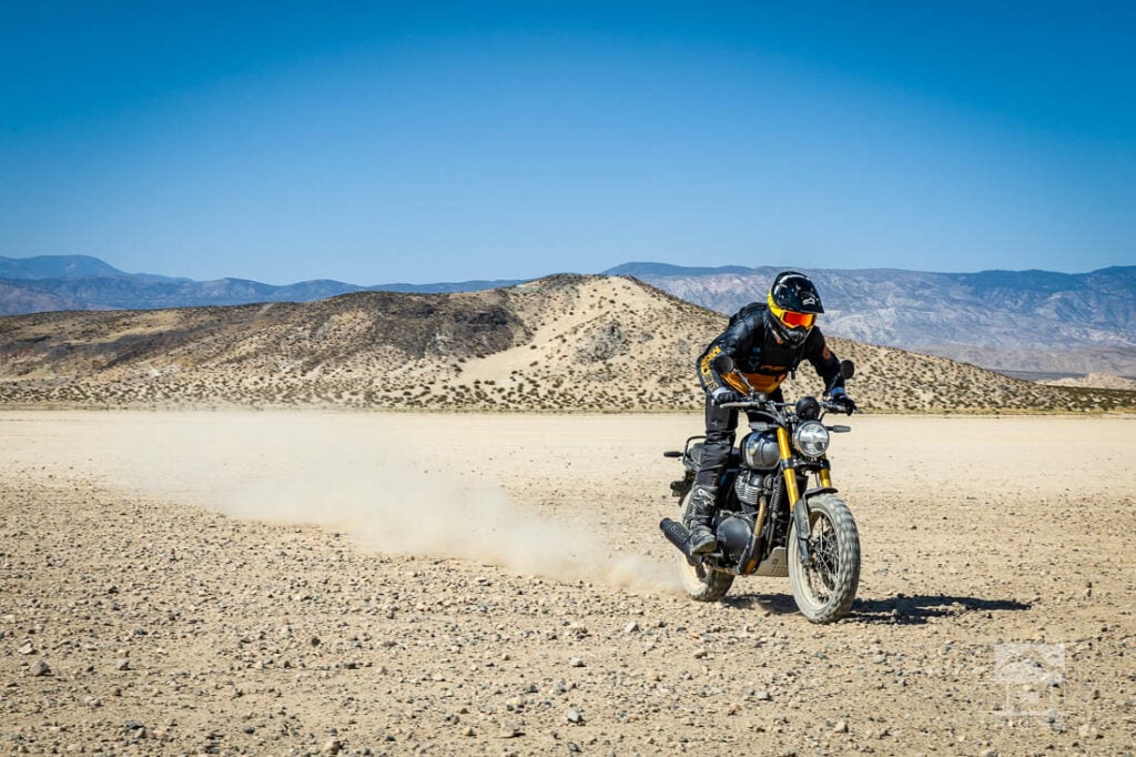Royal Enfield Bear 650 in Johnson Valley
