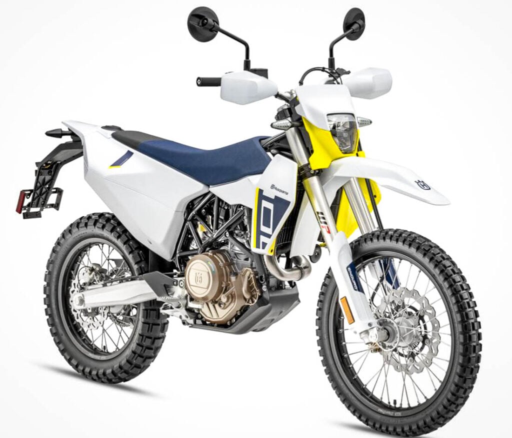 2026 Husqvarna 701 Enduro dual sport motorcycle