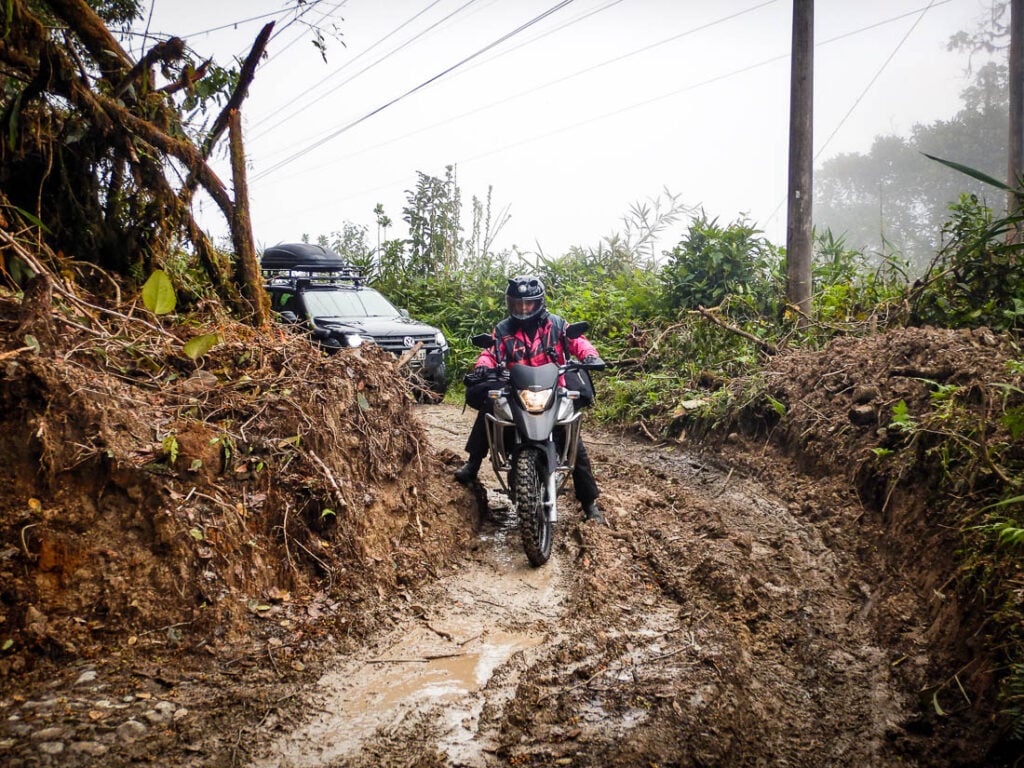Riding Ecuador on the Honda XRE300