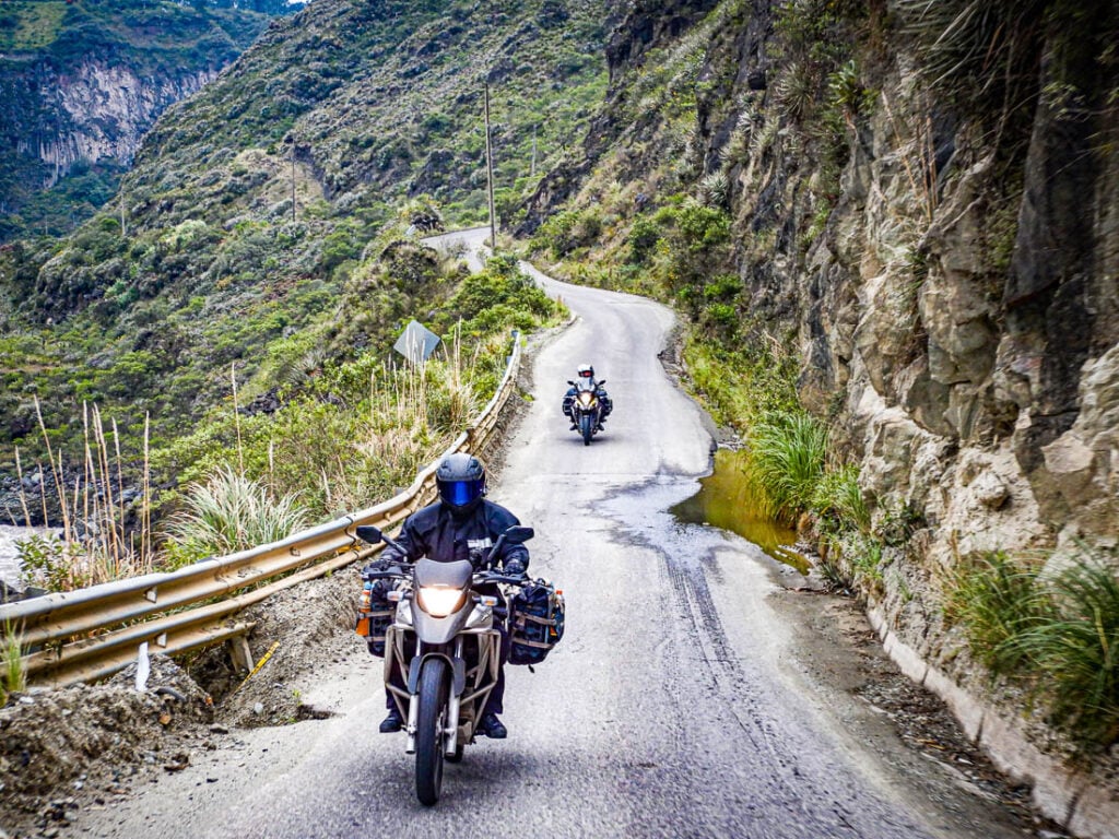 Riding Ecuador on the Honda XRE300