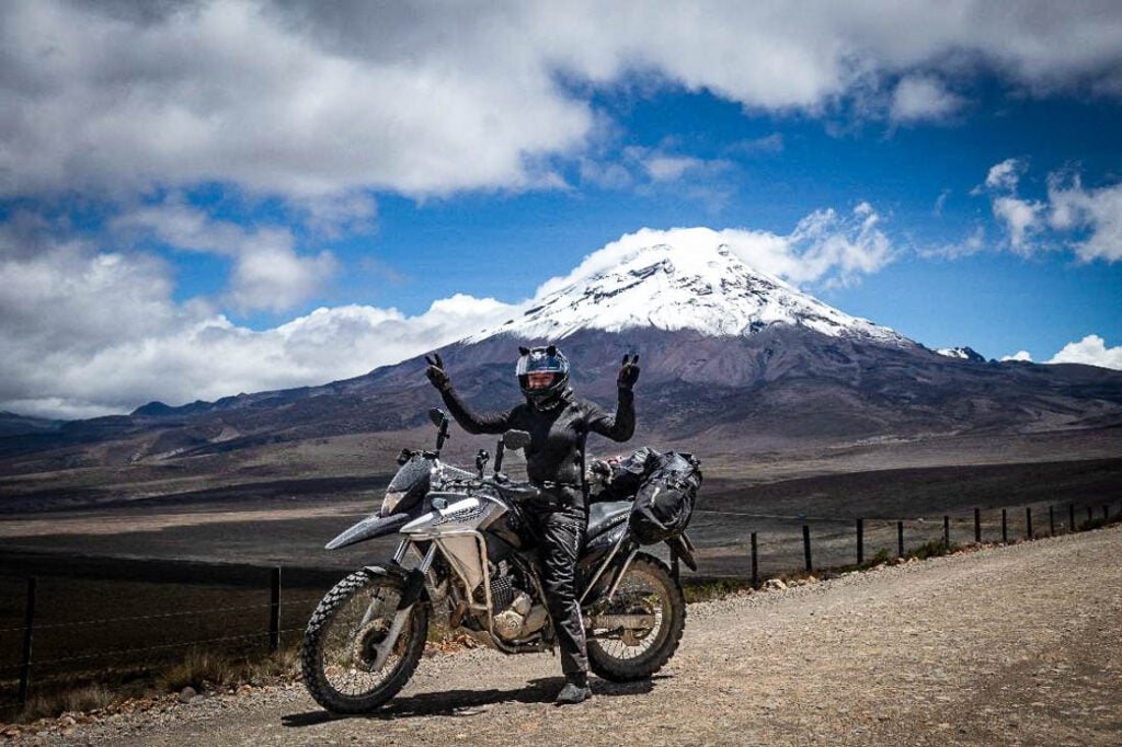 Riding Ecuador on the Honda XRE300