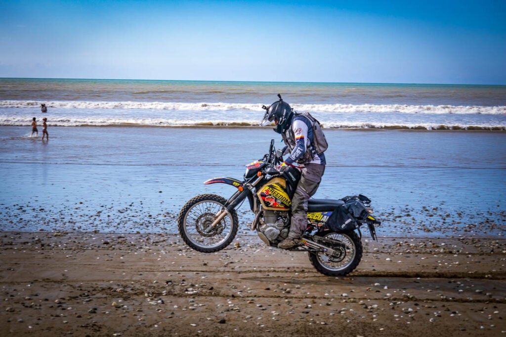 Riding Ecuador on the Honda XRE300